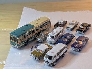 Tomytec N Scale 1/150 vehicle cars collection