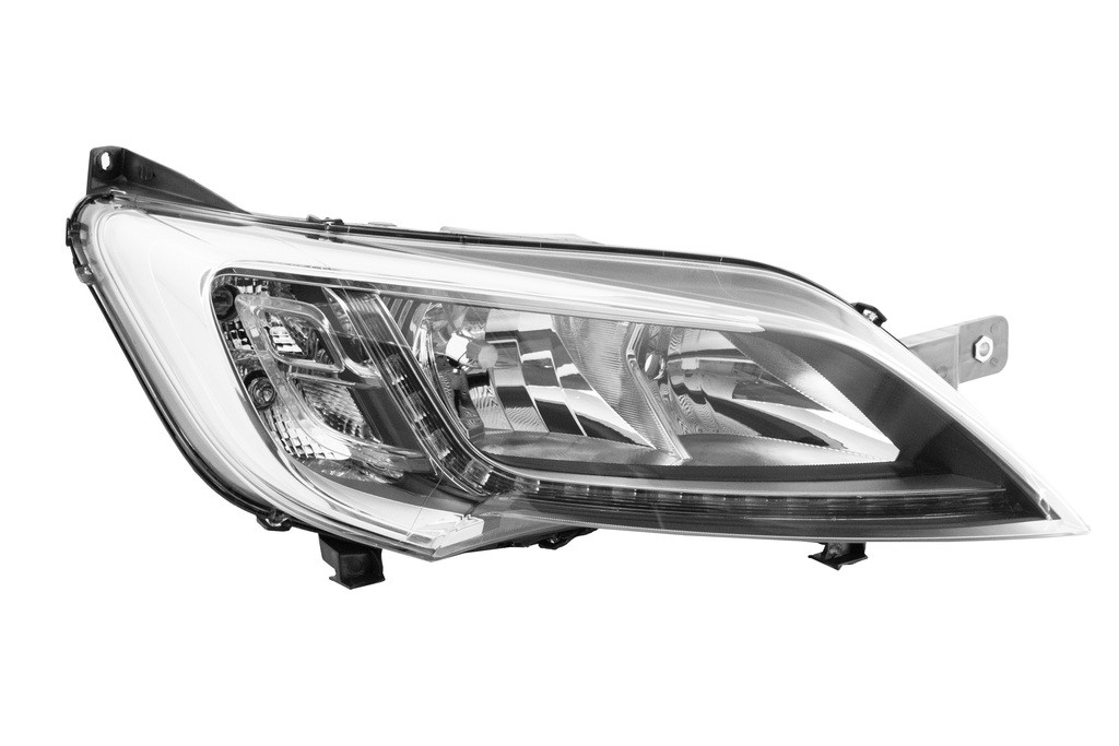 PROIETTORE DESTRO H7+H7 per FIAT DUCATO Autobus, DUCATO Furgone e DUCATO Pian...