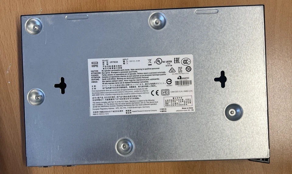 HP ProCurve Netzwerk Switch 2530-8  J9783A 8 Port RJ-45 Ports mit Netzteil - Bild 2 von 2