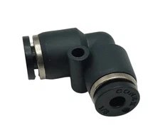 Lot of (5) Conek PV1/8 Elbow Union 1/8" Tube Push To Connect Fitting