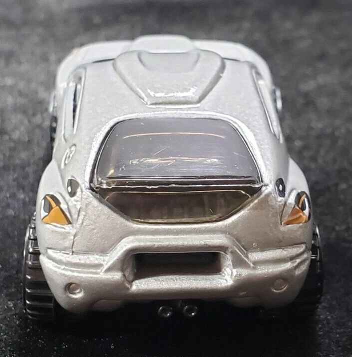 Toyota RSC 2002 Hot Wheels primeras ediciones - plateado metálico # 039 suelto Malasia Foto 4 de 4