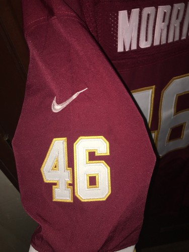Mens Nike Size 48 ALFRED MORRIS Washington Redskins NFL Football Jersey ~ Sewn - Picture 4 of 8