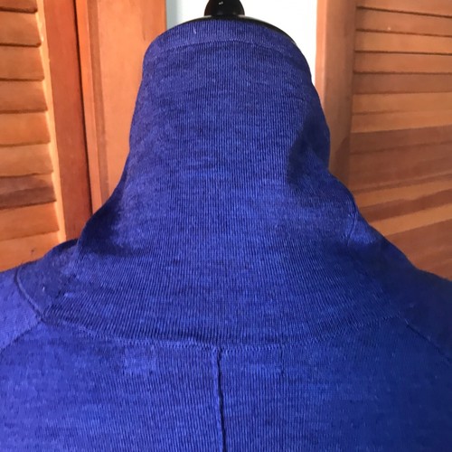 Karen Millen Blue High Neck Sweater Top XS - Picture 7 of 11