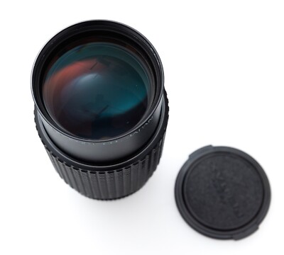 PENTAX MEスーパー‪ /smc PENTAX-ZOOM 45-125mm Pentax SMC 45-125mm f4 ZOOM Lens K Mount Caps Dedicated Hood Near