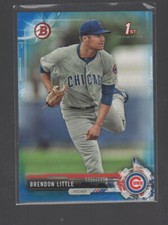 BRENDON LITTLE 2017 BOWMAN DRAFT BLUE CARD #BD-188 /150