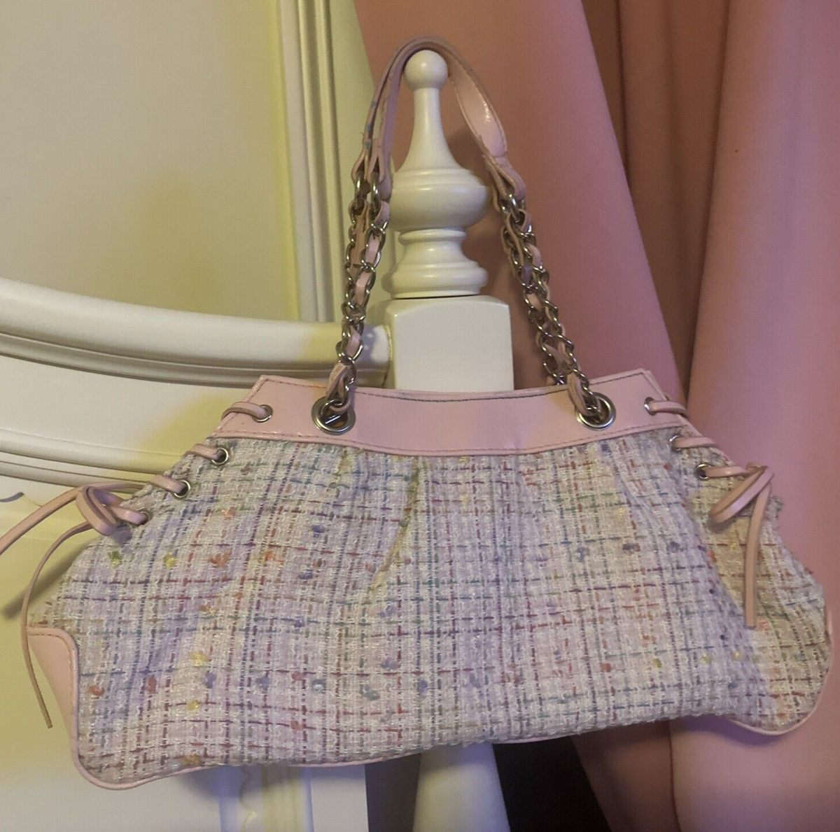 Vintage Y2K 2000s Handbag Purse Barbiecore cottegecore Fairycore