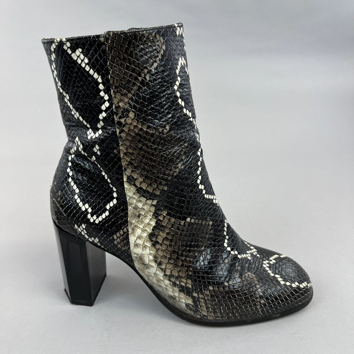 Allsaints roka faux snakeskin clearance boot