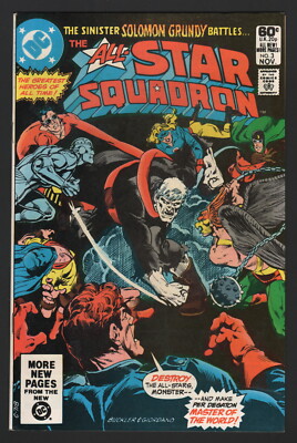 ALL-STAR SQUADRON #3, 1981, DC COMICS, NM CONDITION, PER DEGATON! | eBay