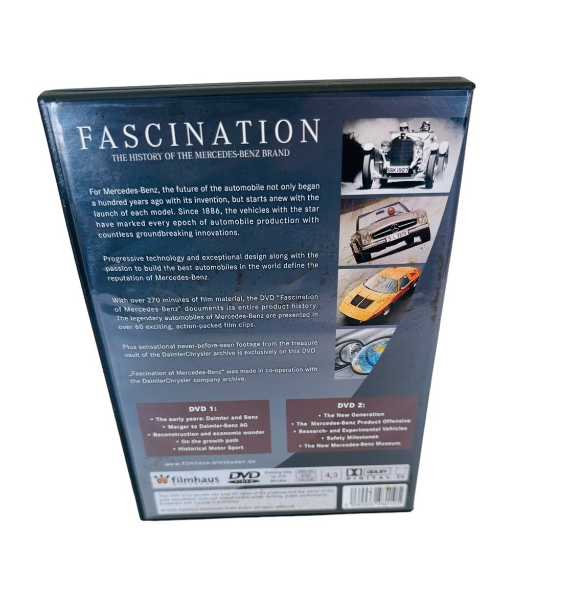新品 絶版 ファッシネーション:メルセデス・ベンツ・ヒストリー前編・後編　全２巻 新品 絶版 ファッシネーション:メルセデス・ベンツ・ヒストリー