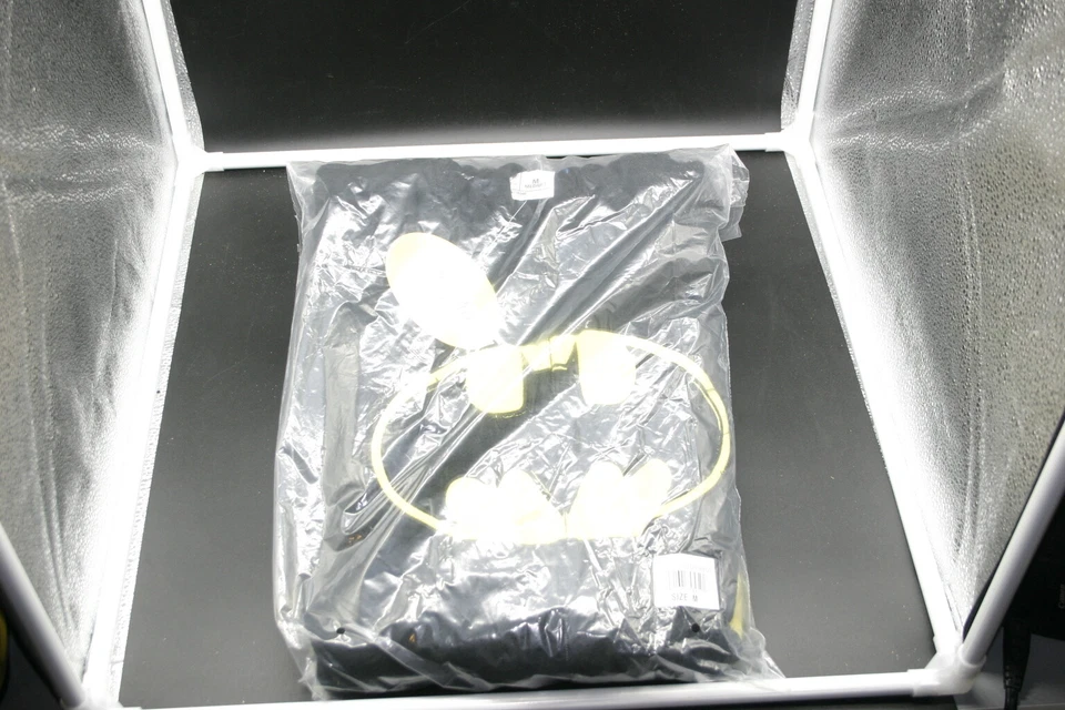 Traje BATMAN Union Para Hombres Mediano M Una Pieza Batman Pijama Disfraz Capa PJ ¡NUEVO CON ETIQUETAS!! Foto 4 de 4