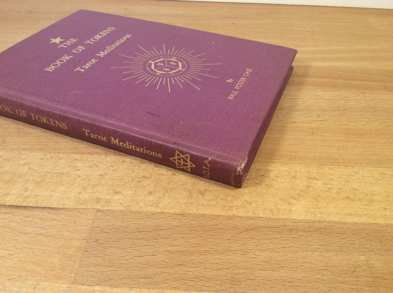 The Book of Tokens, Tarot, Paul Foster Case, Seventh Edition, 1972