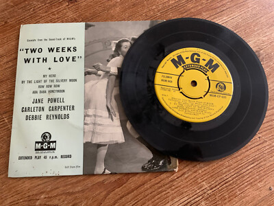 Jane Powell, Debbie Reynolds - Two Weeks With Love Excerpts 7  Vinyl