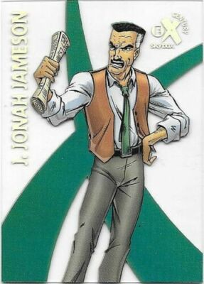 2017 Fleer Ultra Spider-Man EX Century #EX26 J JONAH JAMESON Base