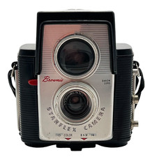 Vintage Kodac Brownie Starflex Camera Clean Untested