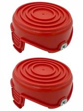 (2) Black and Decker GH700 GrassHog Trimmer Replacement Spool Cover GENUINE