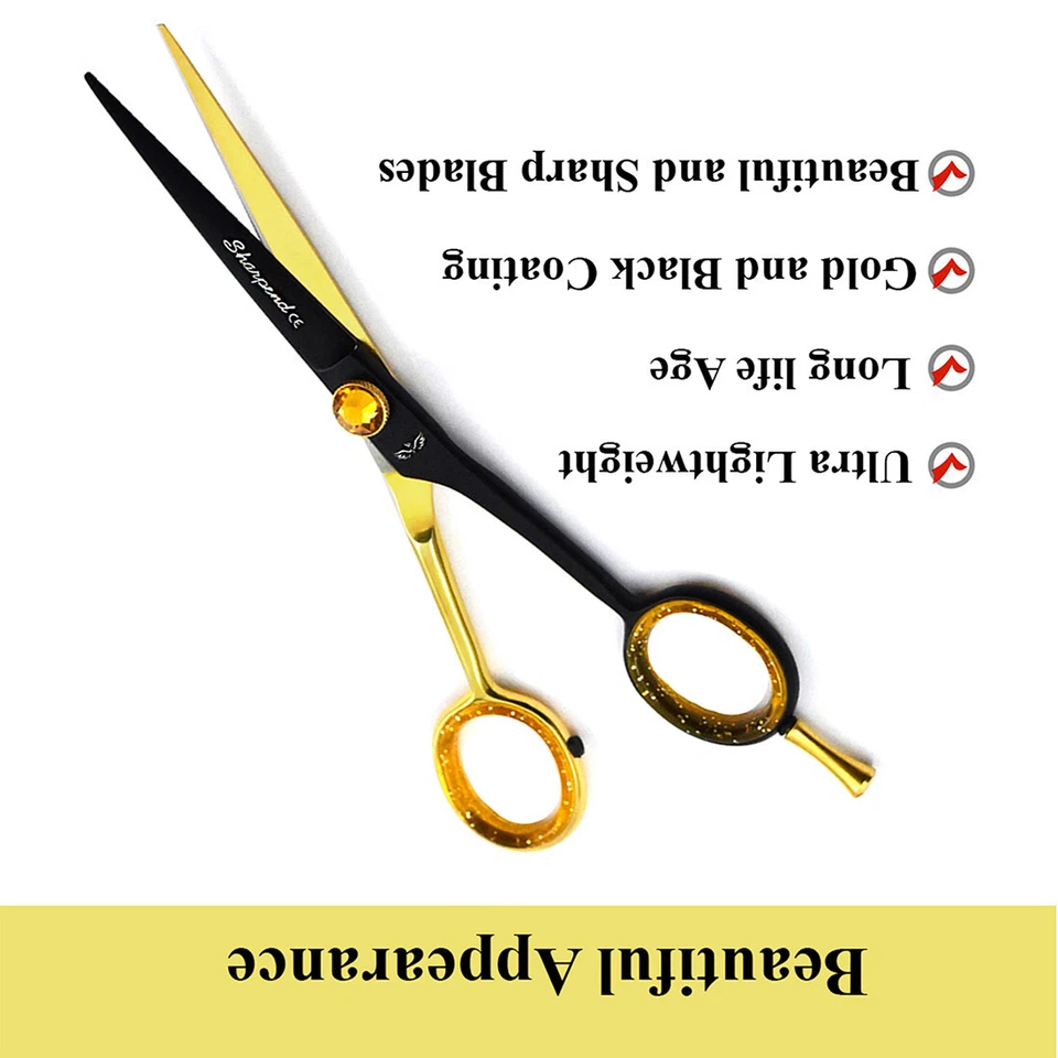 Professional Barber Salon Hairdressing Hair Cutting Thinning Scissors Shears Set - image 2 of 4