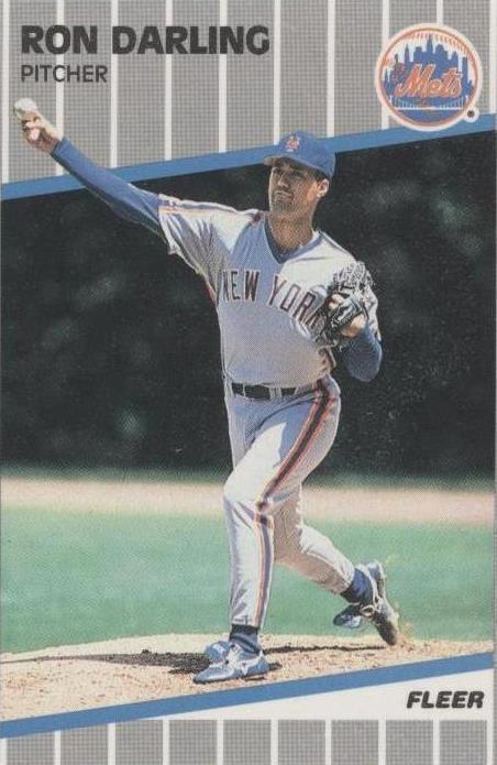 Ron Darling Rangers 1989 Fleer - Ron Darling #32 Glossy for sale online | eBay