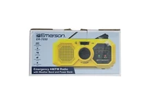 Emerson Emergency AM / FM Radio with Weather Band Power Bank Survival Camping
