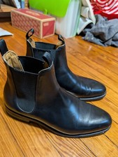 Meermin Wholecut Chelsea Boots 101050 Black Calf