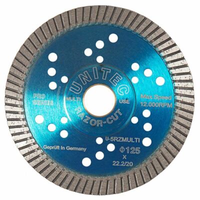 Unitec RAZORCUT TURBO DIAMOND BLADE For 