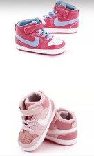 2PC Bundle Deal Baby Soft Sole Shoe Size 3 Ages 6-12 Months. Infant, Toddler