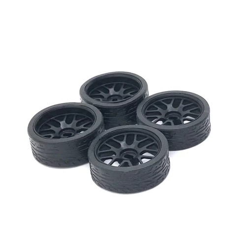 4Pcs 26.5mm RC Tire WLtoys 1/28 K969 K979 K989 K999 P929 P939 MINI-Q MINI-Z RC01 - Picture 2 of 11