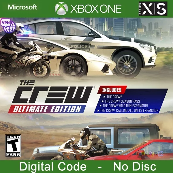 Contents of The Crew 2 editions