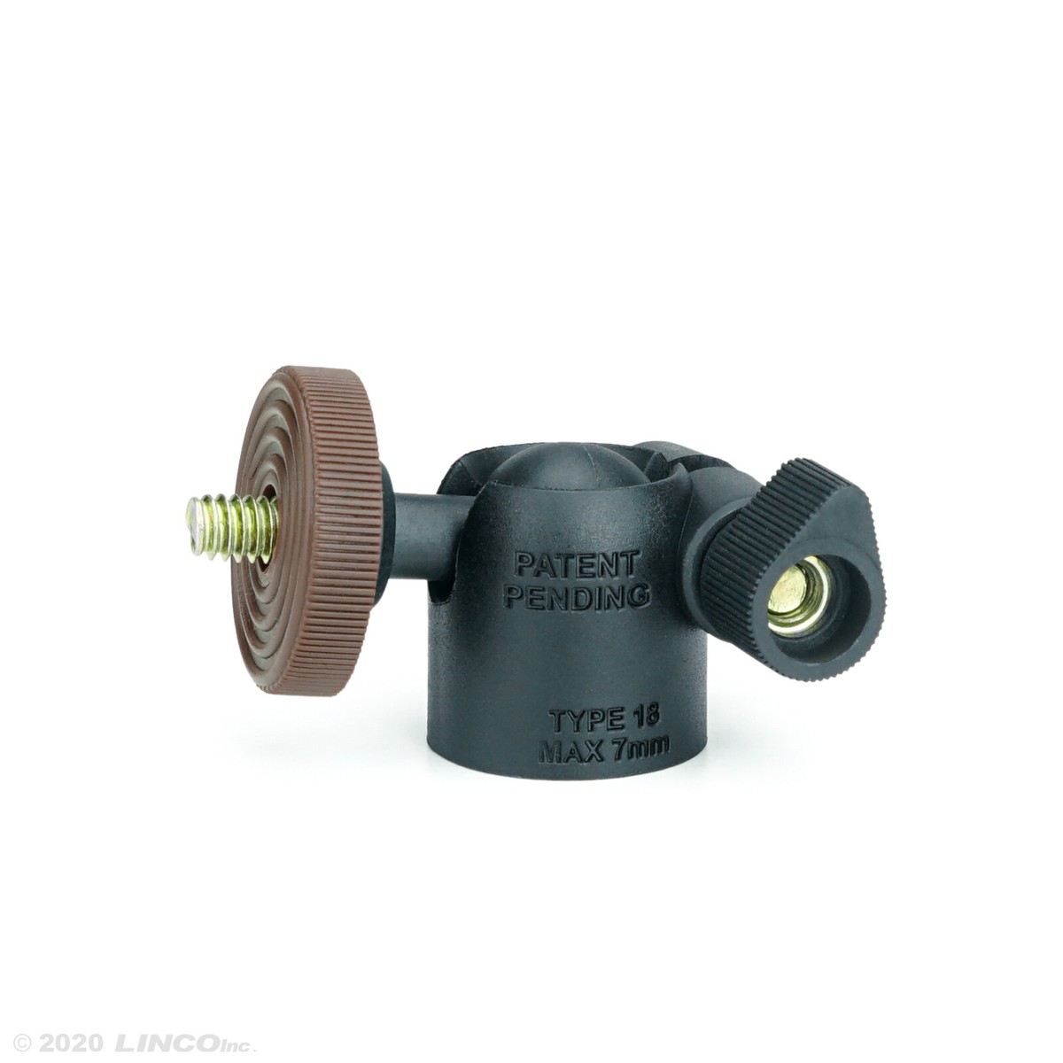 LINCO A020-4 Pack Mini Tripod Ball Head - 360° Rotatable Plastic Ball Head For Cameras
