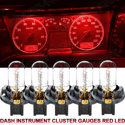 Dash Cluster Gauges RED LED LIGHT KIT Fit 81-93 Dodge Ram D100 D150 Ramcharger