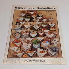 Bordering On Basketliners Cross Stitch Graph It Arts #12 Lynn Waters Busa 1988