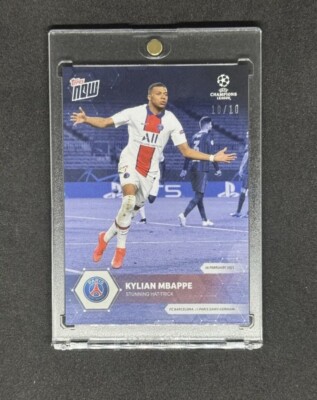 Kylian Mbappe Topps Now UEFA Champions League 2020/2021 Parallel /10