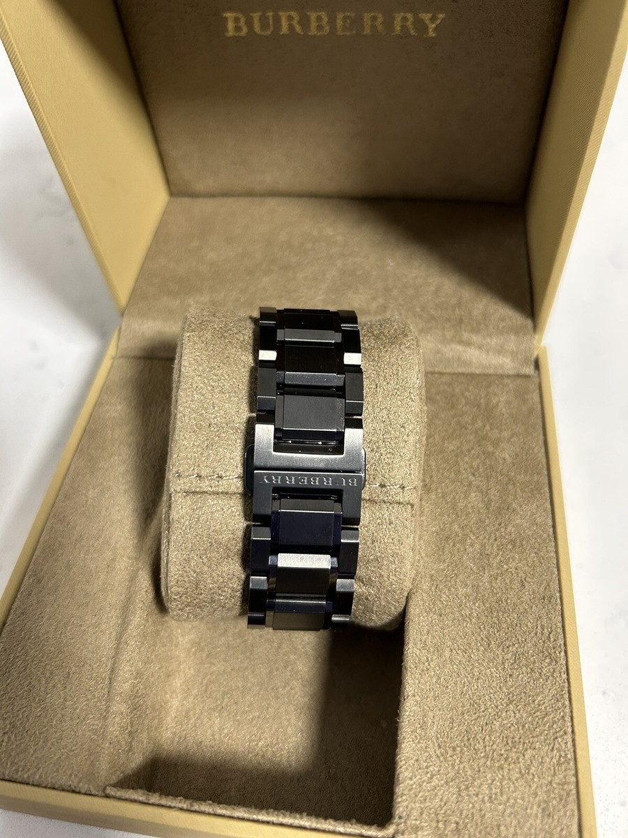 Burberry BU9902 The City Gunmetal Stainless Steel Dial