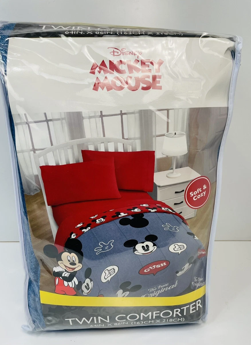 Jay Franco Sons Disney Mickey Mouse Twin Comforter 100