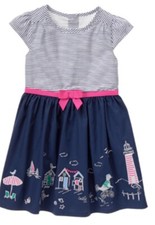 Gymboree 3T "Shore to Love" Nautical Dress NWT 2017 Striped lighthouse