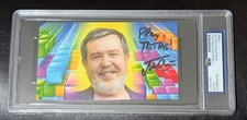 PSA Alexey Pajitnov Autograph Signed Print Created Video Game Tetris 🕹️
