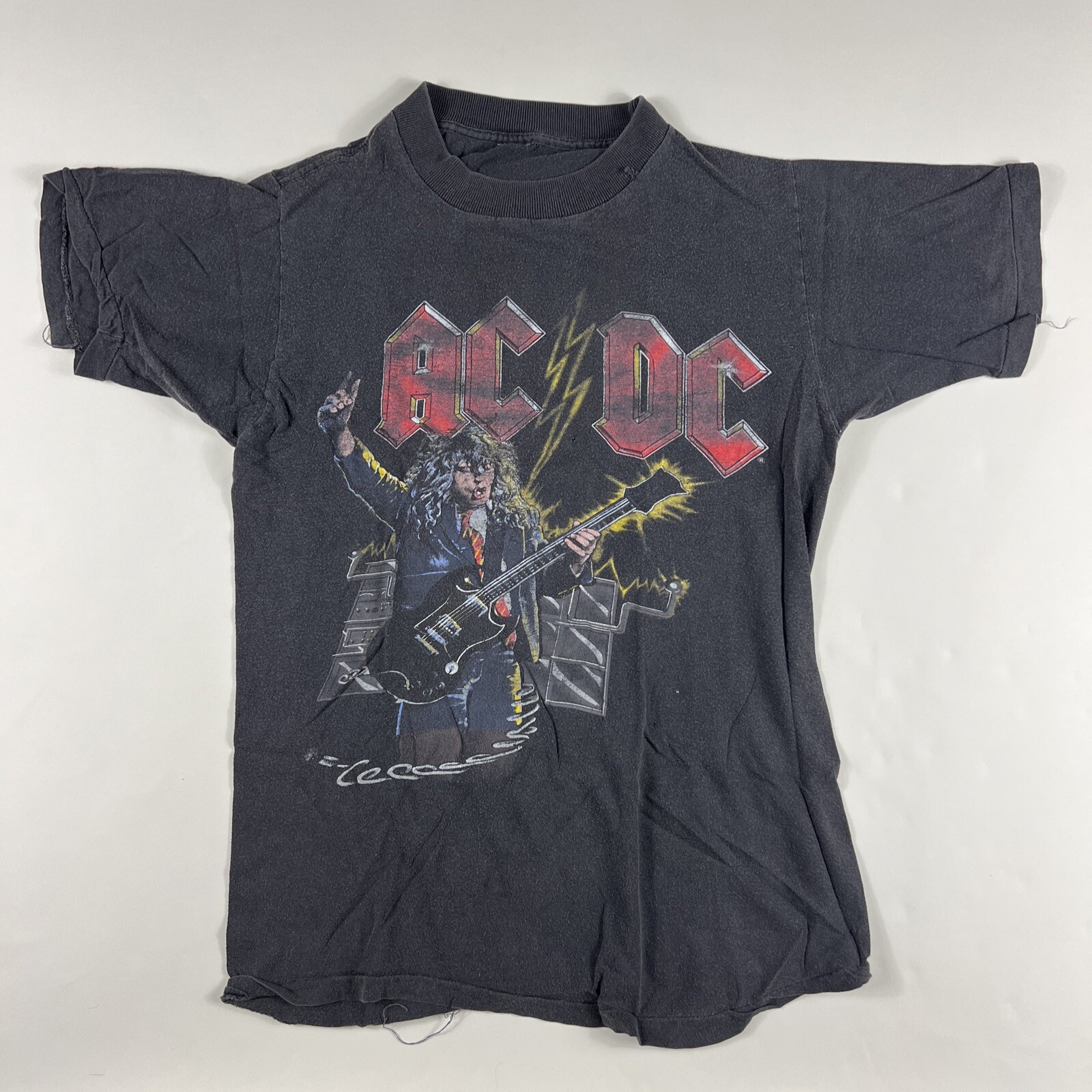 Vintage AC DC Shirt S Who Made Who Tour ACDC AC/DC - Gem