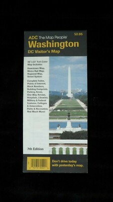 ADC  The Map People   '' Washington ''    7th Edition    guter gebrauchter Zustand