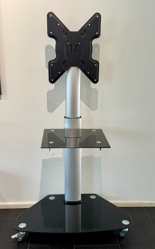 LED TV Ständer mobiler TV Standfuss höhenverstellbar, große TV