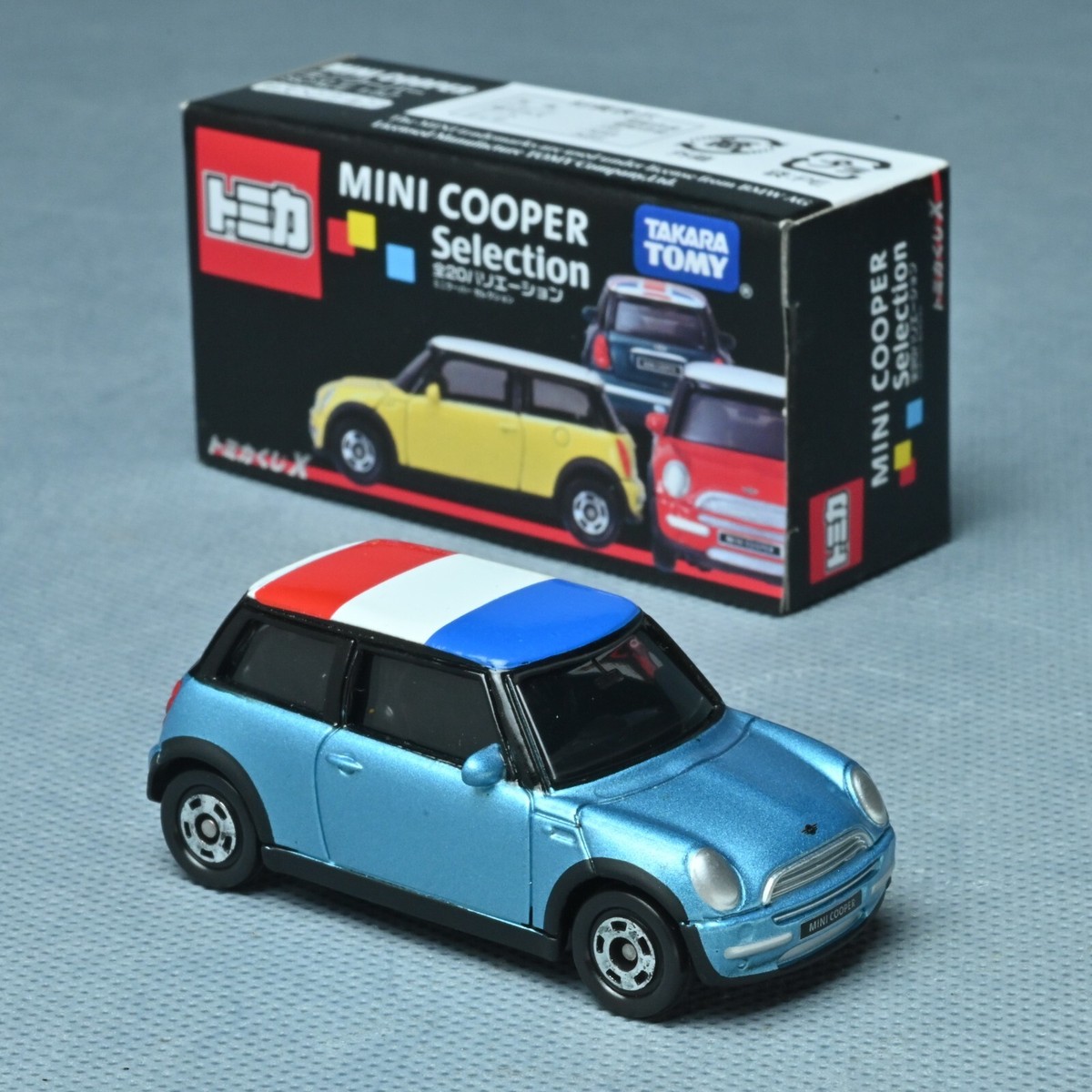 Tomica Tomy 1/57 Mini Cooper Selection, Kujix (France Flag) 2010