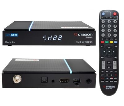 OCTAGON SX88 WL V2 4K Dual Boot S2+IP 5G Wi-Fi 1xDVB-S2 E2 Linux Smart TV Sat Re