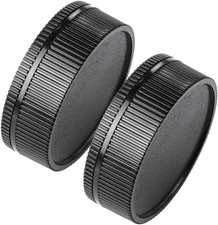Body Cap and Lens Rear Cover Replacement Set for Leica R-Mount LR...