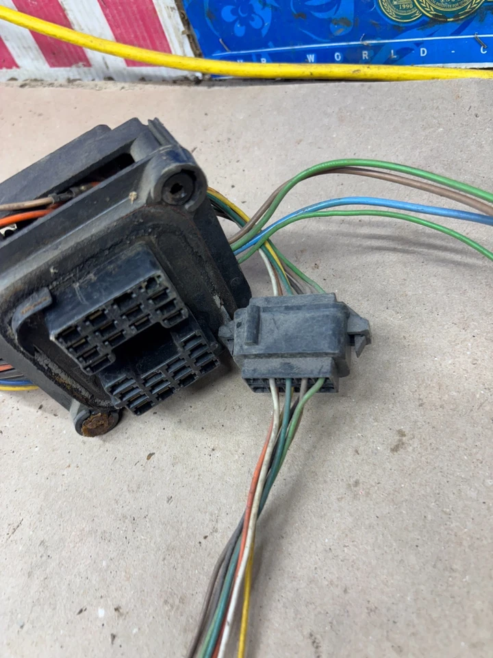 Chevelle Malibu 1968 68 panel de fusibles mamparo debajo del tablero arnés cableado Foto 4 de 4