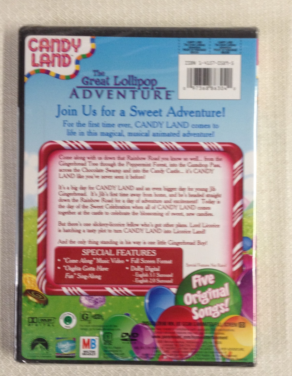 Buy Candy Land - The Great Lollipop Adventure (DVD, 2005) online