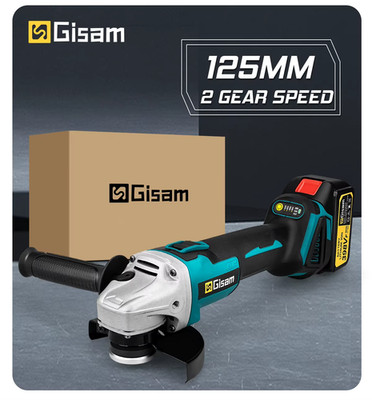 Elektrischer Winkelschleifer Gisam 125 mm Brushless regelbare M14 Schneidemaschine