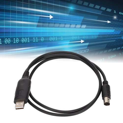 Kabel częstotliwości zapisu 8-pinowy mini wtyczka DIN stabilny kabel programowy USB do FT FY - Zdjęcie 8 z 22