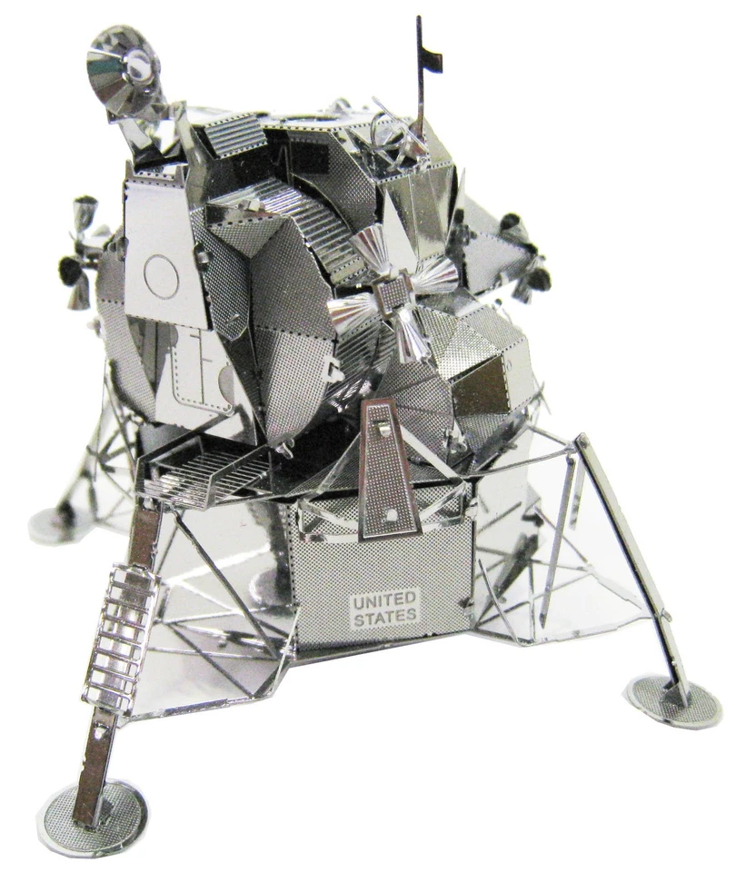Metallic Nano Puzzle Apollo Lunar Module - Image 4 of 4