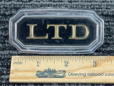  1970 Ford Galaxie Ltd Ltd Roof Sail Panel Ornament Emblem Oem