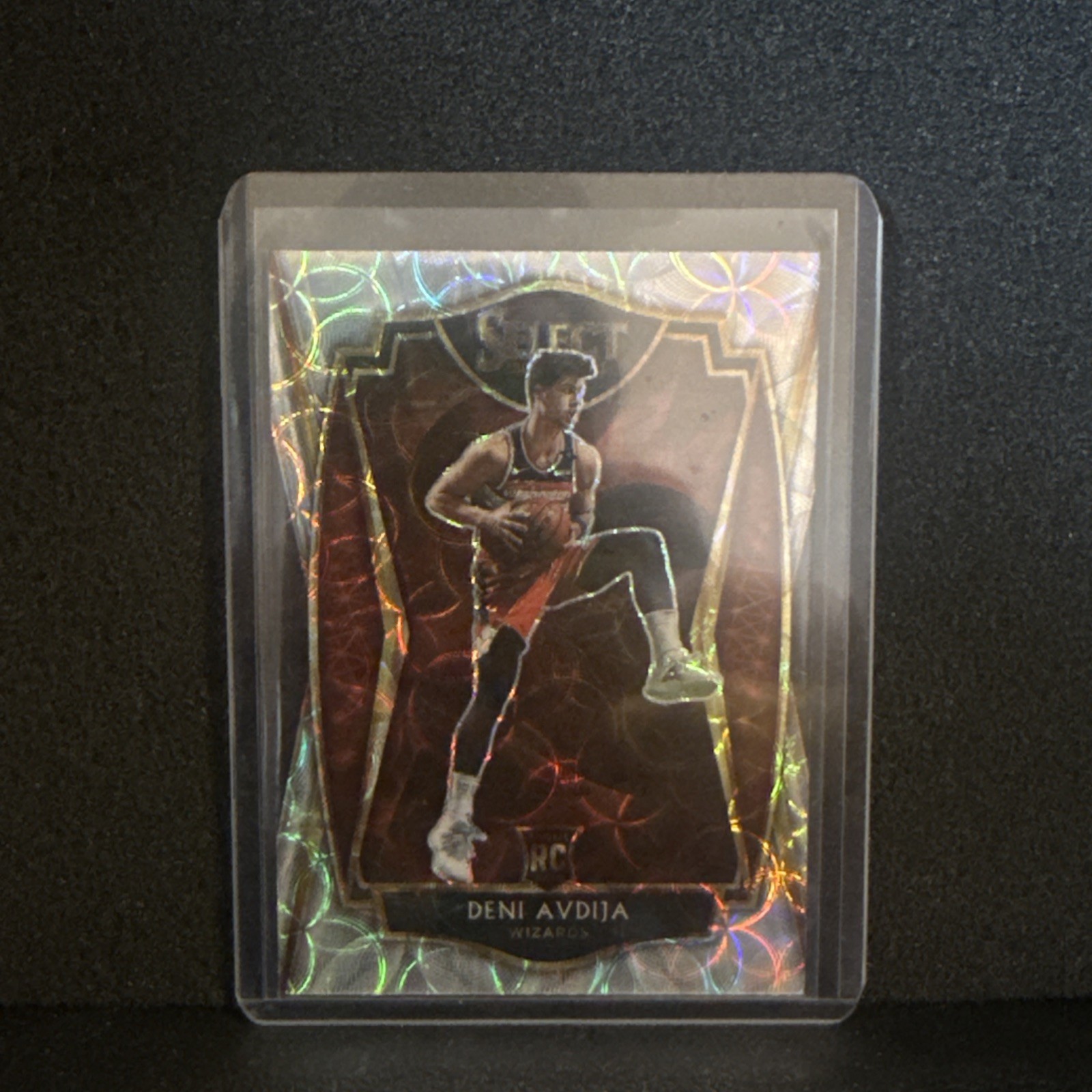 2020-21 Panini Select Premier Level Scope Prizm Deni Avdija #180 Rookie RC