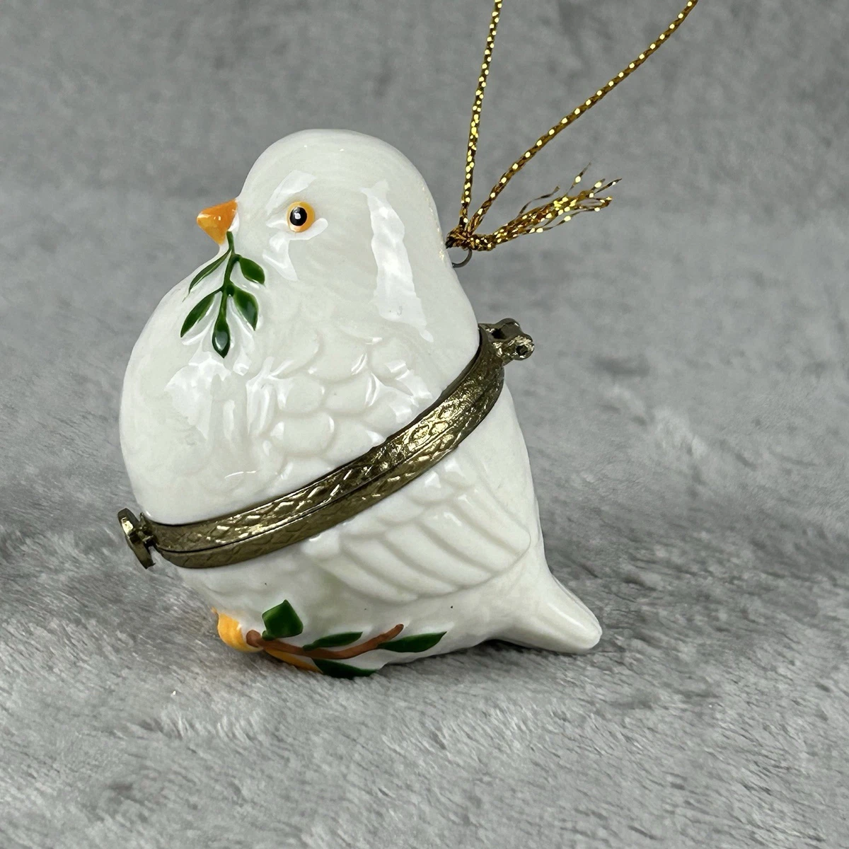 Christmas Bird Ceramic Collectible Holiday & Seasonal Ornaments