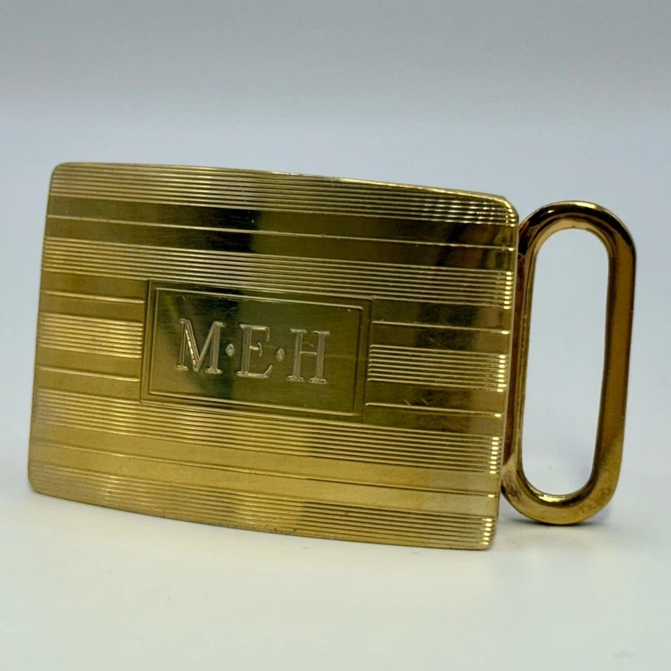 Tiffany & Co. Hebilla de cinturón torneada por motor de plata esterlina Foto 2 de 4